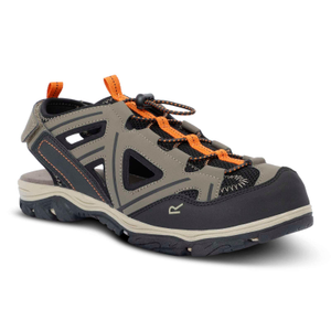 Regatta Mens Westshore III Enclosed Toe Adjustable Walking Sandal - 9.5 UK / Treetop/Fox