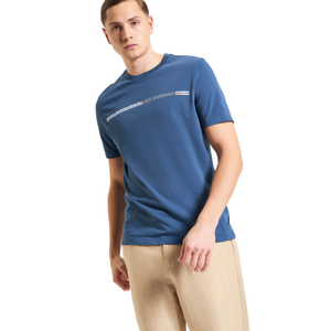Ben Sherman Mens Core Stripe Tee Short Sleeve T-Shirt - 2XL / Indigo - 2XL / Indigo
