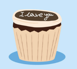 Chocolate Disc Cupcake