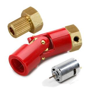 Model RC Boat Complete Coupling for 540 Motor to M4/4mm Threaded Propeller Shaft