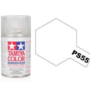 Tamiya PS-55 Flat Clear Polycarbonate Spray Paint 100ml