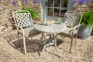 Berkeley Bistro Set Maize / Wheatgrass