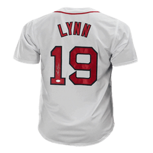 Fred Lynn Autographed Throwback Pro Style Baseball Jersey White (JSA)