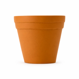 Terracotta Concrete Lined Double Trim Pot - Box of 6