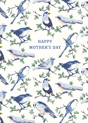 Happy Mother's Day Illustrated Birds Cath Kidston Card