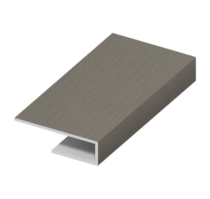 Eurocell uPVC Board Clip – Balmoral Grey, 5m x 25mm (Universal 9mm Panel Clip)