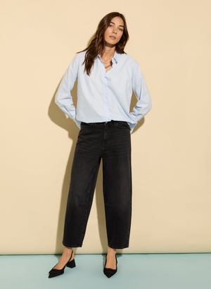 Kaya Organic Cotton Shirt - 6 (UK Size 6) / Pale Blue