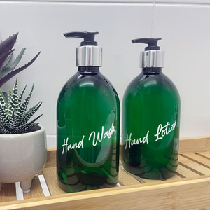 500ml Green Hand Wash Bottle Set