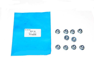 FY106046 - M6 Hex Nut - Multiple Applications on Land Rover and Range Rover Vehicles (Priced Individually)