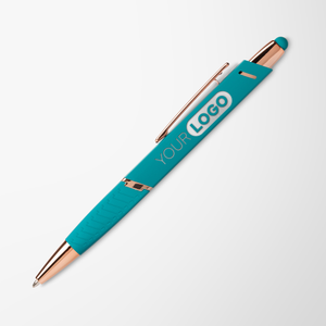 Engraved Soft Touch Enzo Rectangular Stylus Pen