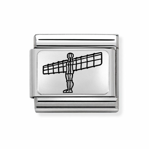 Classic Silver Angel of the North Charm