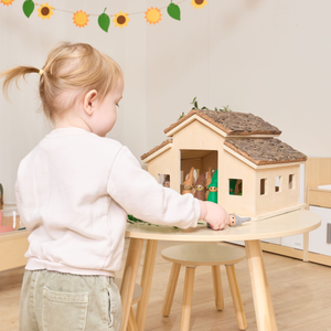 Rustic Bark Building from Hope Education