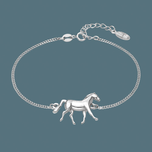 Tempest Meadow Silver Steed Bracelet