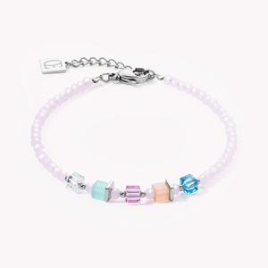 Elegance Crystals Bracelet Pink Multicolour