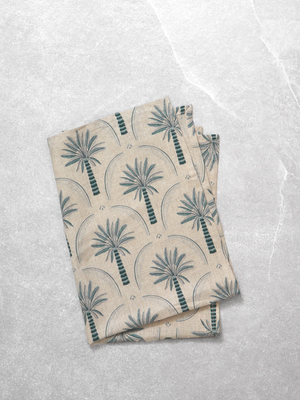 Palmetto Linen Tea Towel