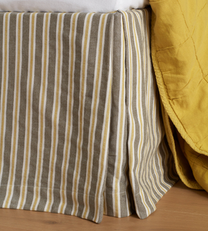 Sadie Stripe 100% Organic Cotton Valance