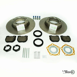 LRC9732 - LOF ROAD Spec Rear Brake Kit - Defender 110/130 (98-16) from Chassis XA159807