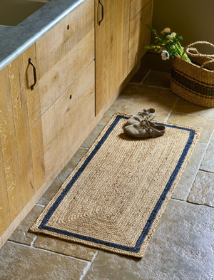 Doormat Sambourne - Jute, Carbon, Double