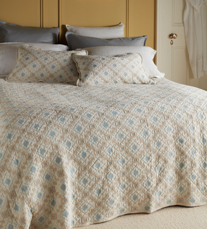 Pippa Patchwork 100% Cotton Quilted Throw