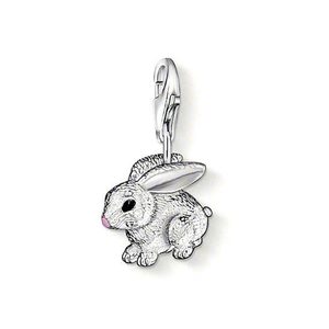 Classic Silver Rabbit Charm