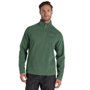Craghopper Mens Corey VI Half Zip Pullover Fleece - L / Mangrove Green