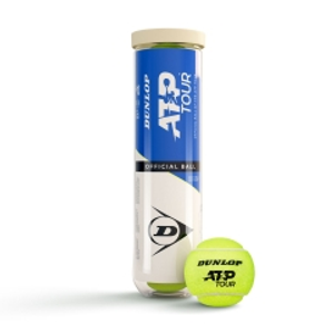 Dunlop ATP Tour - Tubo da 4 Palline