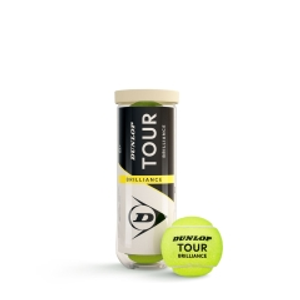Dunlop Tour Brilliance - 3 Ball Can