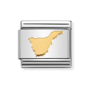 Classic Gold Tenerife Island Charm