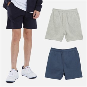 Kangaroo Poo Boys Fleece Three Pack Shorts Navy/Vintage Indigo/Grey Marl