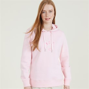 Crew Clothing Womens Coast Hoodie Pink Lady