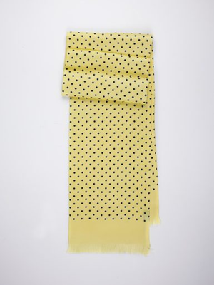Yellow Birkin Silk Scarf