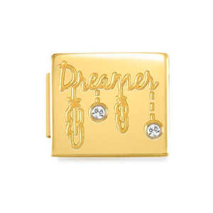 GLAM Gold CZ Dreamer Charm