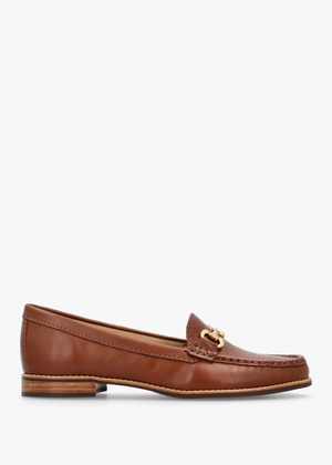 Galtro Tan Smooth Leather Snaffle Loafers