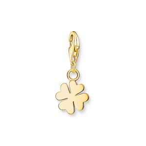 Classic Gold Plated Four Leaf Clover Charm