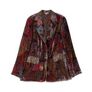 Adriana Women's Velvet Blazer (L)
