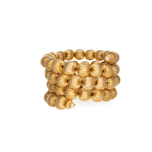 Aesira Gold Plated Wrap Bracelet