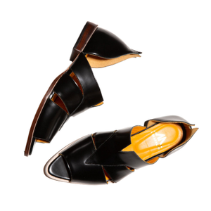 Agatha Black Sandals (4 UK)