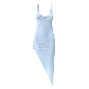 Alexis Midi Dress - Blue (L)