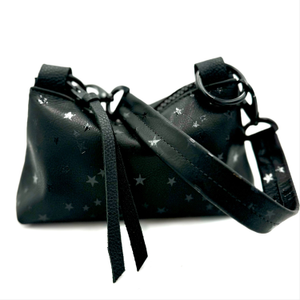 Amy Shoulderbag In Little Black Star Leather