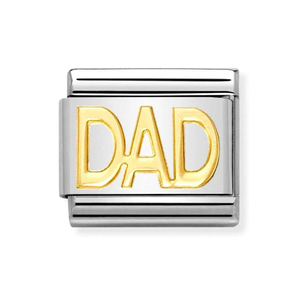 Classic Gold DAD Charm