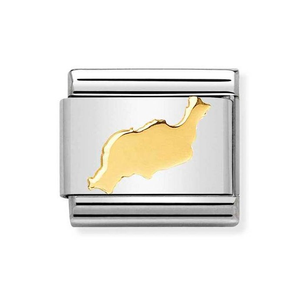 Classic Gold Lanzarote Island Charm