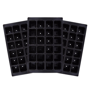 Green Blade Seed 24 Cell Seed Trays I Black I Pack of 3