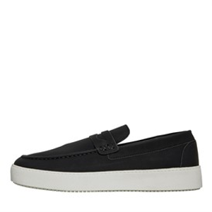 Brave Soul Mens Lisbon Loafers Black