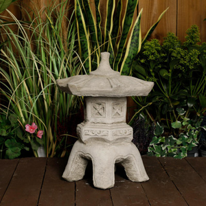 Tranquil Japanese Style Pagoda Statue Zen Garden Ornament
