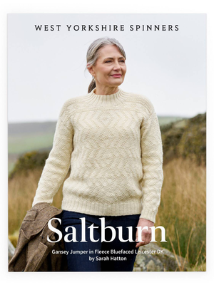 Saltburn Jumper in West Yorkshire Spinners Bluefaced Leicester DK