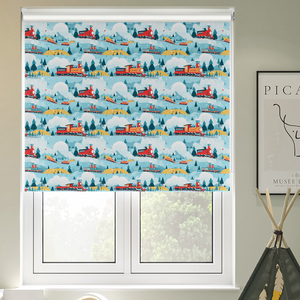 All Aboard, Multi - Twist&Fit Roller Blind
