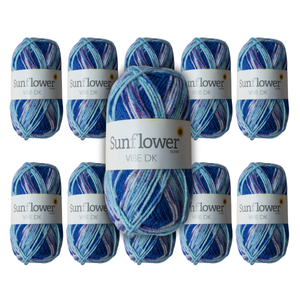 Sunflower Yarns Vibe DK Pack - Calming (10 Pack)