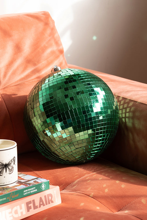 Green Disco Ball
