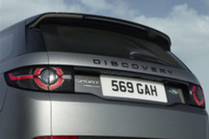 LR3L851 - Discovery Lettering in Gloss Black - For Discovery Sport Tailgate - Genuine Land Rover Badge