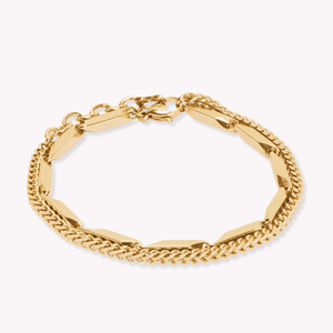 Elegance Essentials Bracelet Gold Plated
